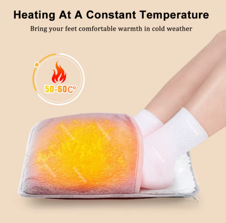 USB Foot Warmer – Fast-Heating Plush Foot Heater