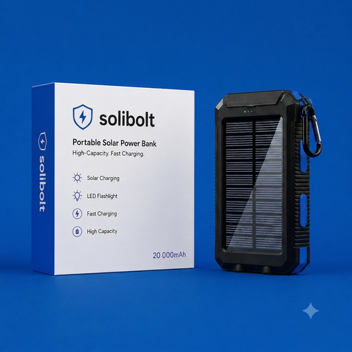 Portable Solar Power Bank